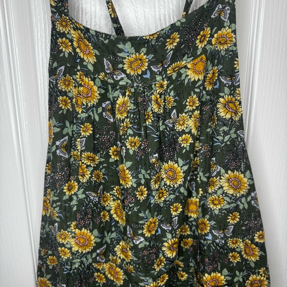 Natural Life Floral Wide Leg Jumpsuit - Picture 2 of 7